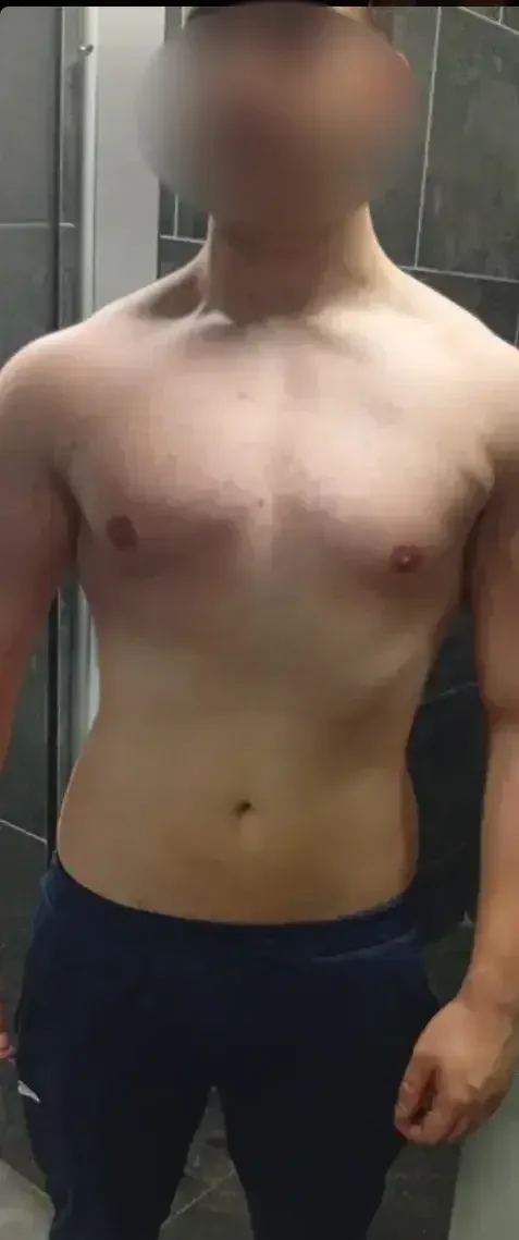 Carlos Ruiz tras ganar 8kg de masa muscular en 3 meses de entrenamiento